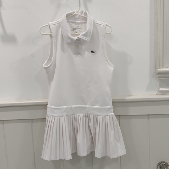 Vineyard Vines Other - Vineyard Vines Girls Pleated Performance Polo Dress sz XS 5-6